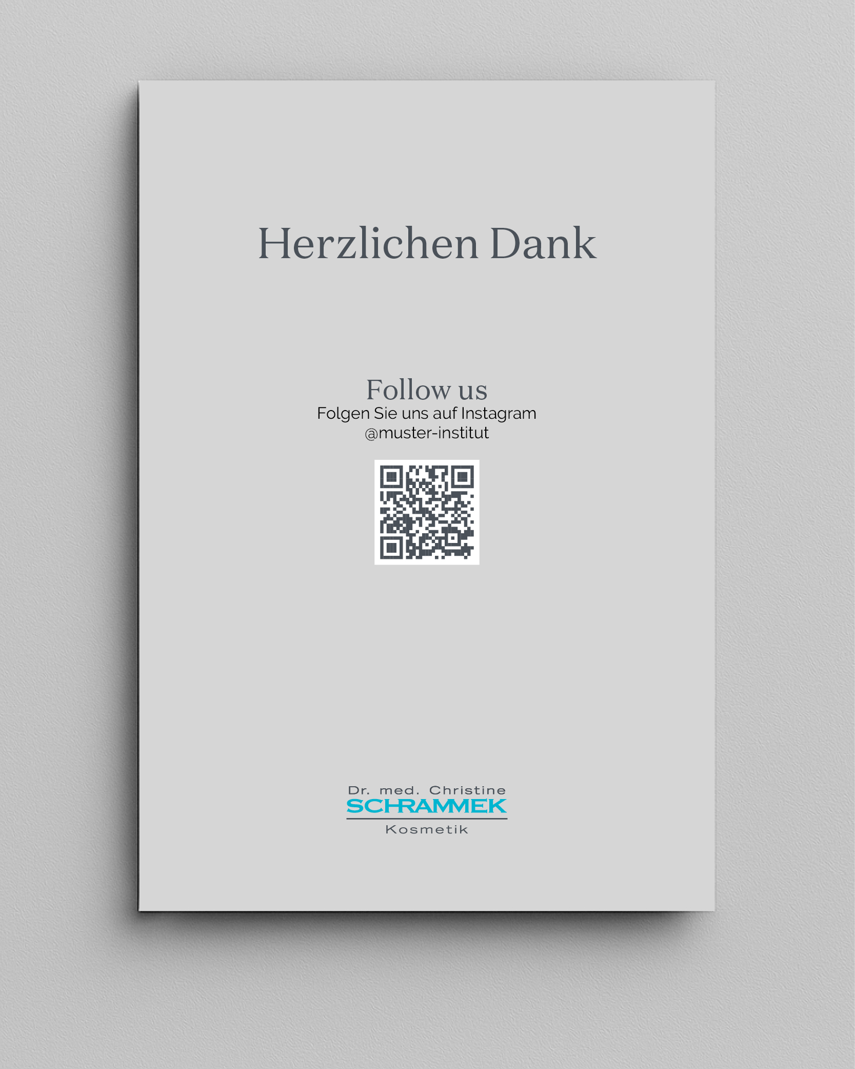 Aufsteller "Instagram"