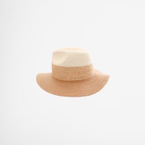 Beige Straw Hat