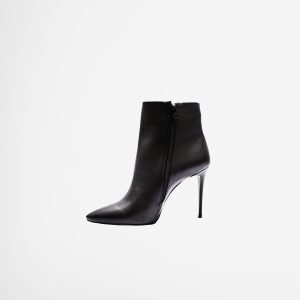 Black Heeled Ankle Boots