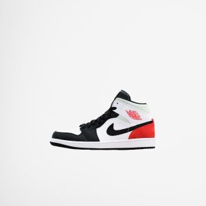 Combined Leather Sneakers High