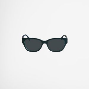 Dark Square Frame Sunglasses